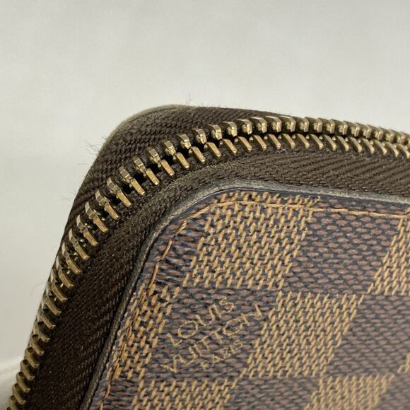 Louis Vuitton Long Wallet Damier Zippy Wallet N60015 Ebene Ladies - Picture 6 of 10